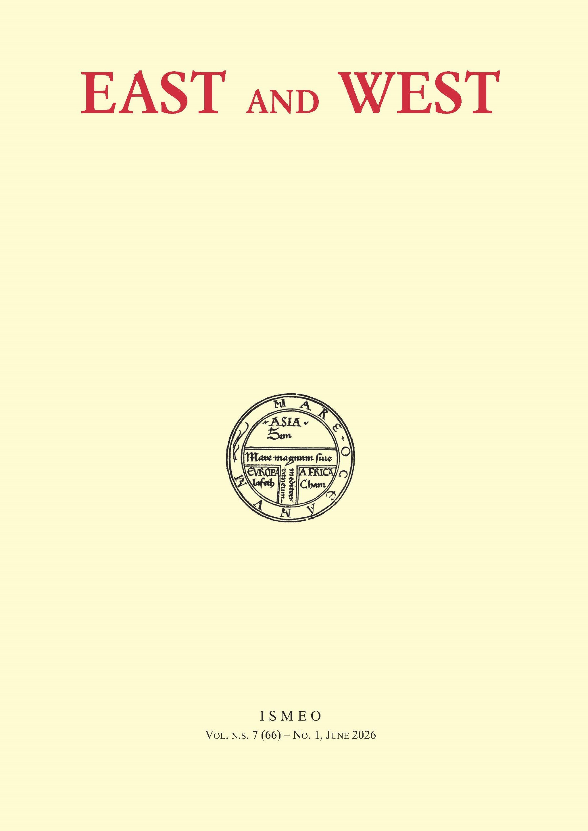 EAST AND WEST - VOL. N.S. 7 (66) – NO. 1, JUNE 2026