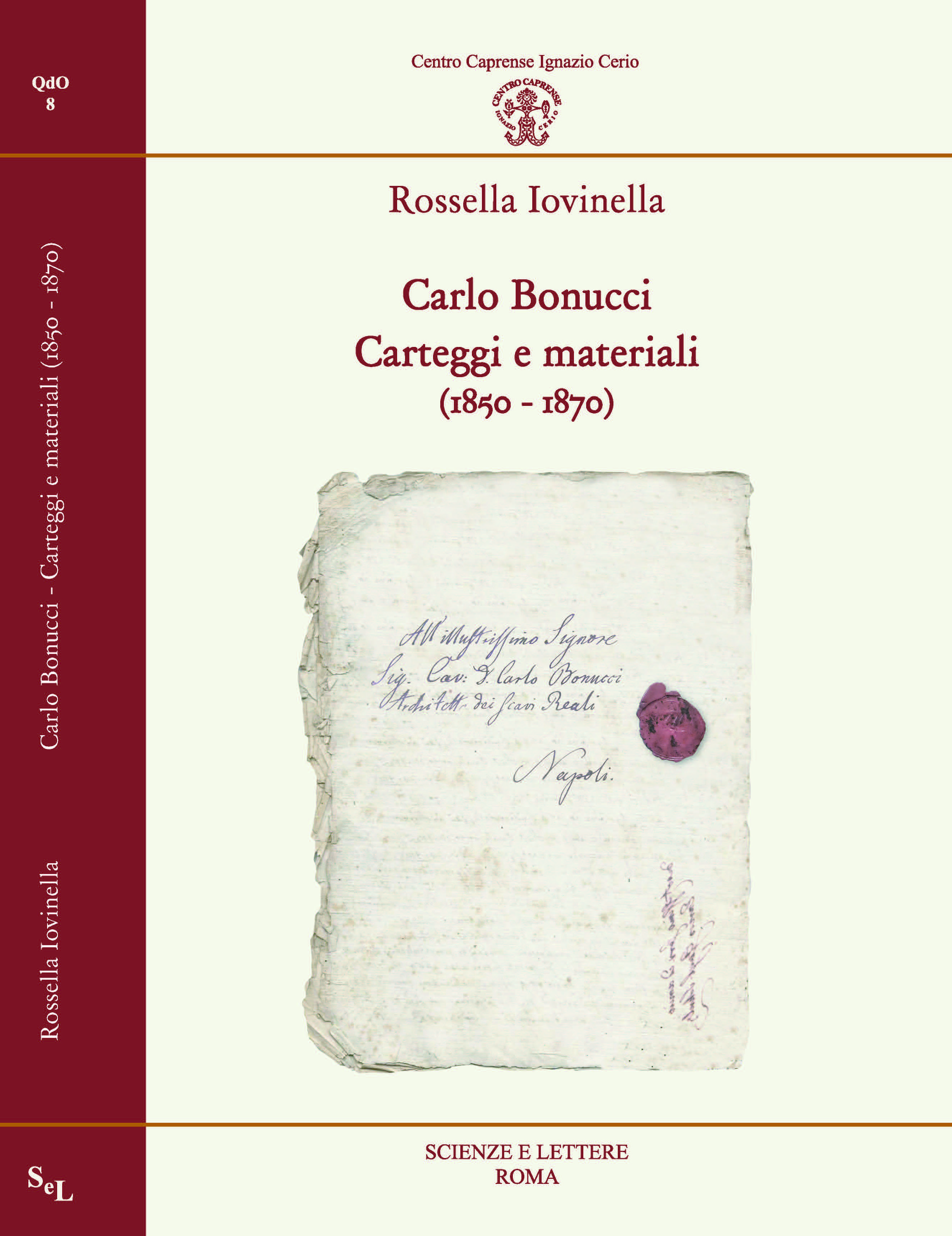 Carlo Bonucci Carteggi e materiali (1850-1870)