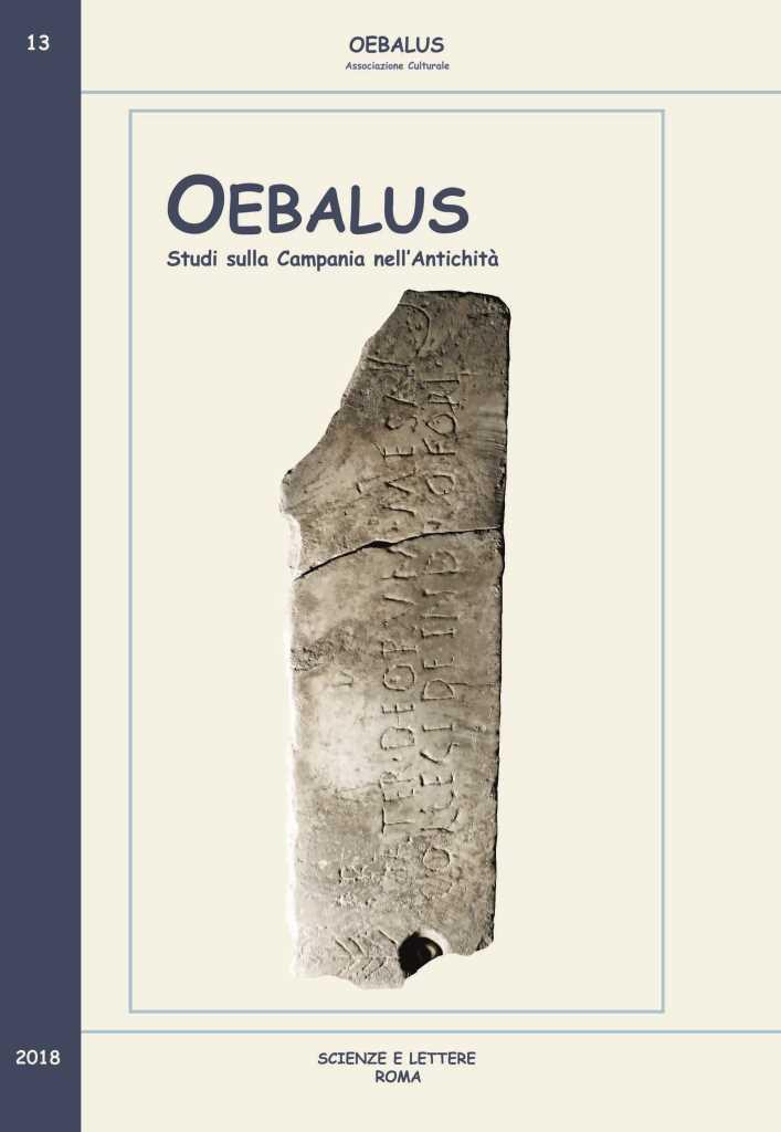 13. Oebalus. Studi sulla Campania nell'Antichità 13/2018 