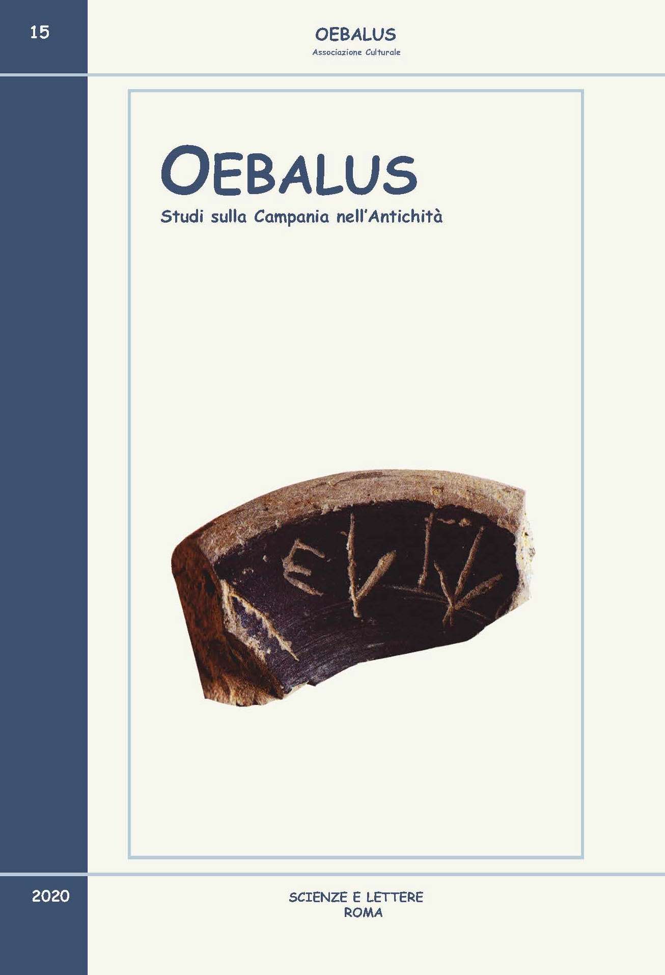 15. Oebalus. Studi sulla Campania nell'Antichità 15/2020 